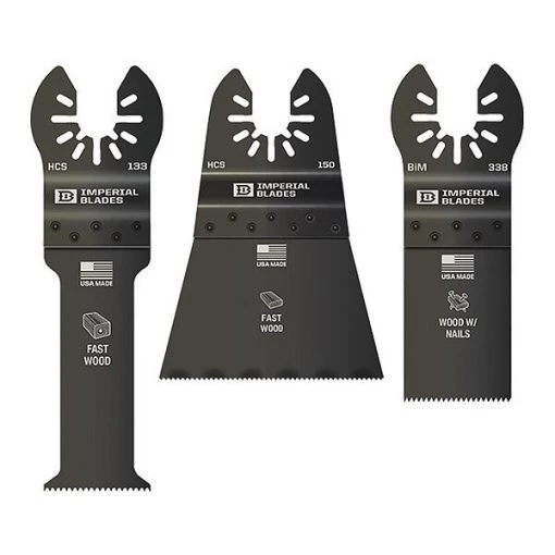 Imperial Blades One Fit™ Standard Wood Variety Pack, 3PC 1 One Fit™ Standard Wood Variety Pack, 3PC