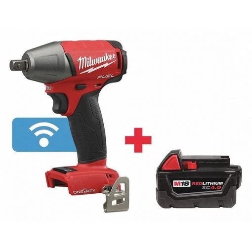 Milwaukee M18™ 18.0 1/2" Cordless Impact Wrench, Belt Clip 1 M18™ 18.0 1/2" Cordless Impact Wrench, Belt Clip