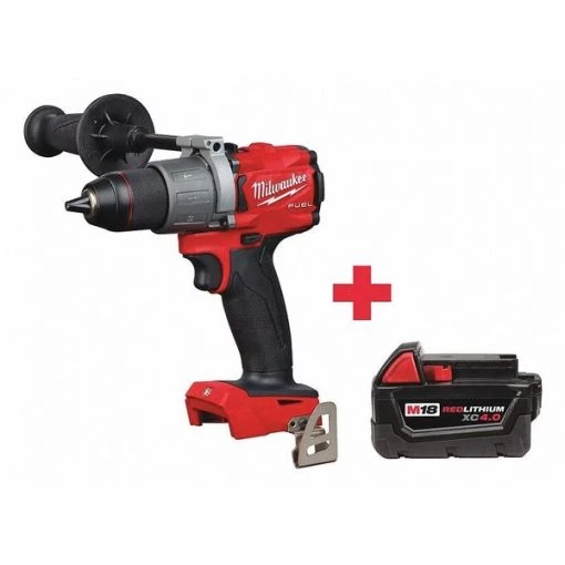 18V Hammer Drill, Battery Included, 1/2 in Chuck