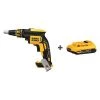 Dewalt Cordless Screwgun, 20V, 8-3/4" L, 2.4 lb.