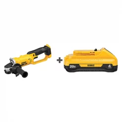 Dewalt Battery Included Angle Grinder, 20V DC