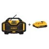 Dewalt Jobsite Charger Radio Kit For Li-Ion 20.0/60.0V