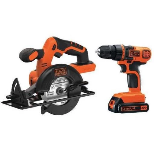 20V MAX* Lithium Ion Drill/Driver + Circular Saw Combo Kit