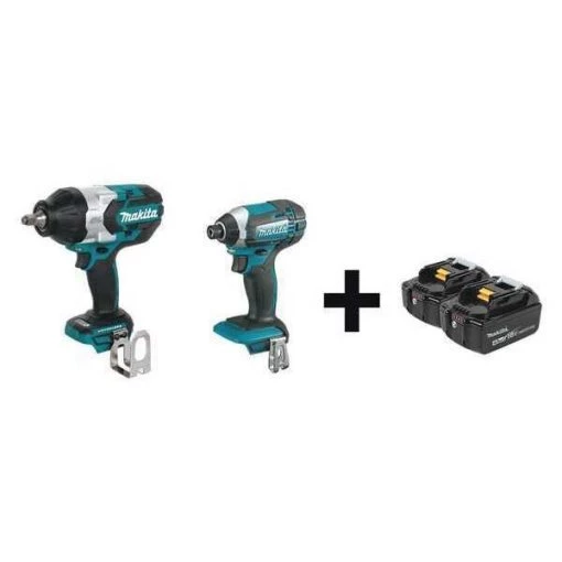 Cordless Combo Kit, 18.0 V, 2 Tools, 2 Batt