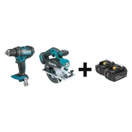 Cordless Combo Kit, 18.0 V, 2 Tools, 2 Batt