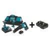 Makita Cordless Combo Kit, 18.0 V, 3 Tools, 4 Batt