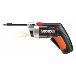 Worx Screwdriver, Extended Reach, 4V, Li-Ion