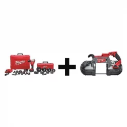 Milwaukee Cordless Knockout Tool Kit, 18.0V