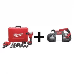 Milwaukee Cordless Knockout Tool Kit, 18.0V