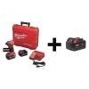 Milwaukee M18 FUEL 1/4" Cordless Impact Driver Kit