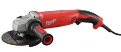 Milwaukee 13 Amp 5" Small Angle Grinder Trigger Grip, Lock-On