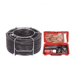 Rothenberger Drain Cleaning Set, 7/8" Size