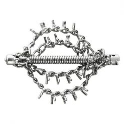 Rothenberger Chain-Spinning Head Wihtout Ring With 4 Chains And Spikes 22Mm