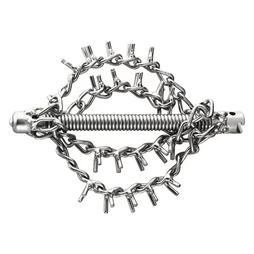 Chain-Spinning Head Wihtout Ring With 4 Chains And Spikes 22Mm