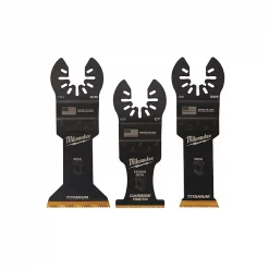 Milwaukee OPEN-LOK™ 3pc Metal Cutting Multi-Tool Blades