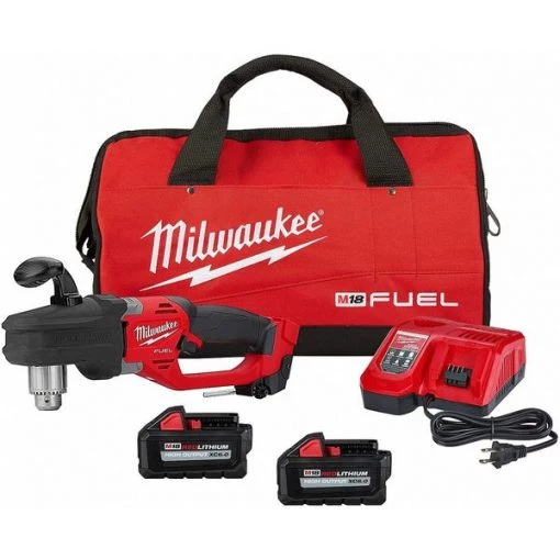 M18 FUEL™ Hole Hawg™ Cordless 1/2" Right Angle Drill – 6.0 Kit
