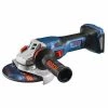 Bosch Angle Grinder, 18V DC, 5 in or 6 in Wheel Dia.