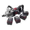 Ingersoll Rand 20V High-torque 1" Cordless Impact Wrench Kit, 4 Batteries