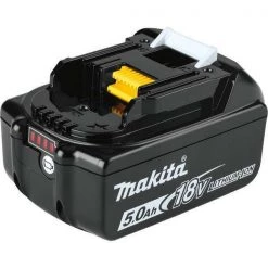 Makita Battery and Charger Kit, 5Ah, 18VDC 3 Battery and Charger Kit, 5Ah, 18VDC