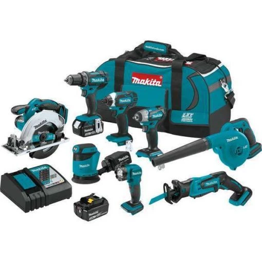Makita Cordless Combination Kit, Cordless, 18V DC 1 Cordless Combination Kit, Cordless, 18V DC