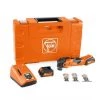 Fein Oscillating Tool Kit, 12V DC, Cordless, 3.2 Degrees Oscillation Angle, AMM 300 PLUS Series