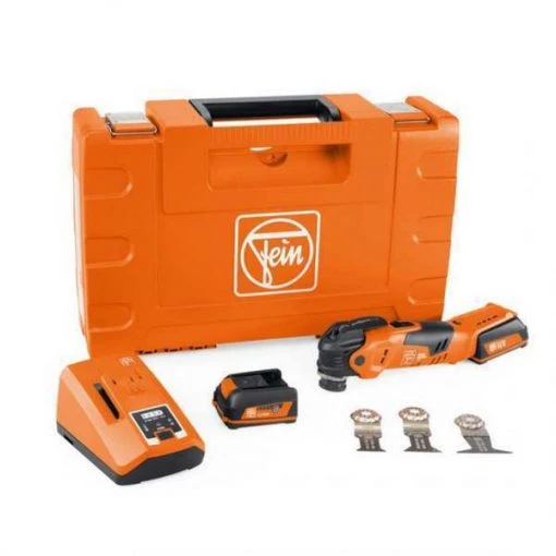 Fein Oscillating Tool Kit, 12V DC, Cordless, 3.2 Degrees Oscillation Angle, AMM 300 PLUS Series 1 Oscillating Tool Kit, 12V DC, Cordless, 3.2 Degrees Oscillation Angle, AMM 300 PLUS Series