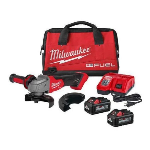 Milwaukee M18 FUEL™ Cordless 4-1/2" / 5" Grinder Slide Switch, Lock-On Kit 1 M18 FUEL™ Cordless 4-1/2" / 5" Grinder Slide Switch, Lock-On Kit