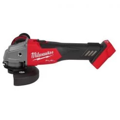 Milwaukee M18 FUEL™ Cordless 4-1/2" / 5" Grinder Slide Switch, Lock-On