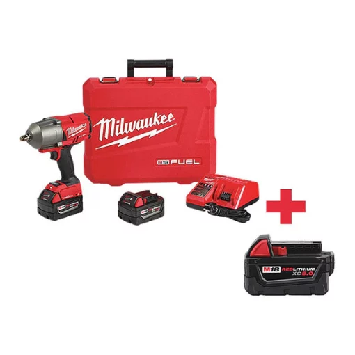 Milwaukee M18(TM) 18V 1/2" Cordless Impact Wrench Kit 1 M18(TM) 18V 1/2" Cordless Impact Wrench Kit
