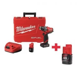 Milwaukee 1/2 in, 12V DC Cordless Drill