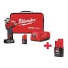 Milwaukee M12 FUEL(TM) 12V 3/8" Cordless Impact Wrench Kit