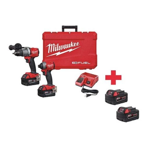 Cordless Combination Kit, 18.0V, Li-Ion