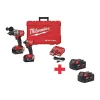 Milwaukee Cordless Combination Kit, 18.0V, Li-Ion