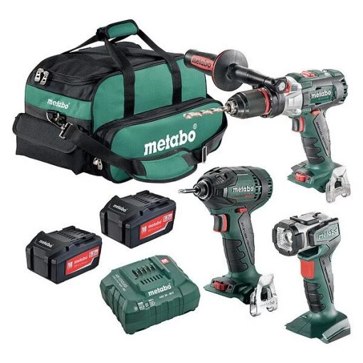 Metabo Cordless Combination Kit, 18.0V, 3 Tools 1 Cordless Combination Kit, 18.0V, 3 Tools