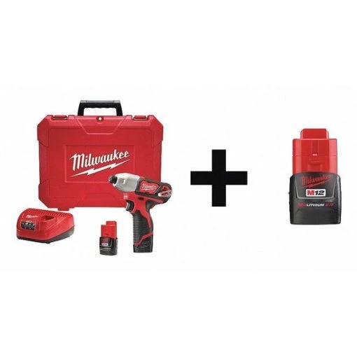 M12 1/4" Hex Cordless Impact Driver Kit