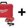 Milwaukee Right Angle Drill with add Battery, 18V