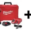 Milwaukee 18.0 V Hammer Drill, Battery Included, 1/2 in Chuck