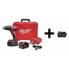 Milwaukee 18.0 V Hammer Drill, Battery Included, 1/2 in Chuck