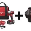 Milwaukee Cordless Combo Kit, 18.0 V, 3 Tools, 2 Batt