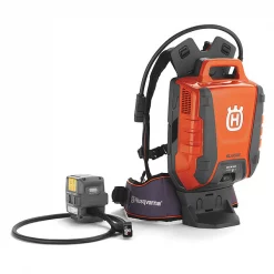 Husqvarna Battery-Powered Backpack, 40V Li-Ion, 15.6Ah, 562W