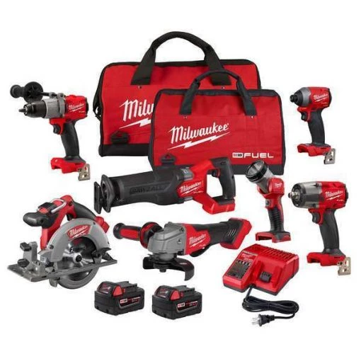 Milwaukee M18 FUEL™ Cordless 7 Tool Combo Kit 1 M18 FUEL™ Cordless 7 Tool Combo Kit