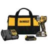 Dewalt Impact Driver Kit, 20V DC, 3,200 RPM