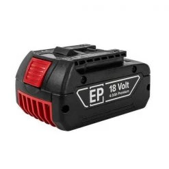 Battery, 4 Ah, Li-Ion, Button Tab, 18/20VDC