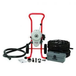 Ridgid 200 ft Corded Drain Cleaning Machine, 115V AC