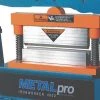 Metalpro Metal Brake, 12 In, For 45 Ton Ironworker