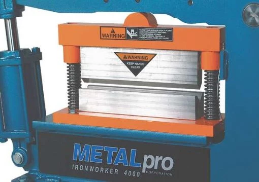 Metal Brake, 12 In, For 45 Ton Ironworker