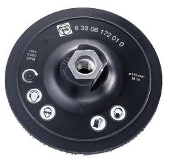 Fein Backing Pad, 4-1/2 In, For 10F050