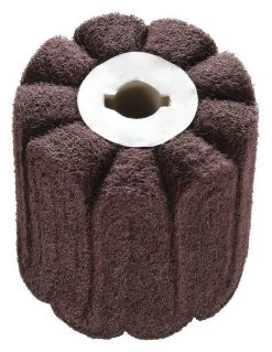 Fein Sinus Fleece Wheel, 4 In, 180 Grit, Fine
