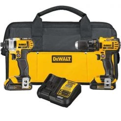 Dewalt Cordless CombInation Kit, 1.5A/hr., 20V Max
