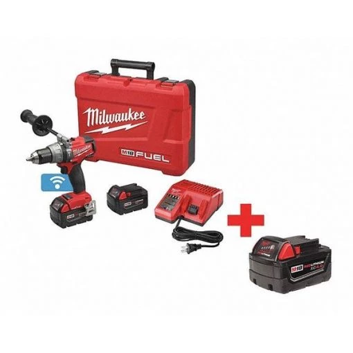 18.0 V Hammer Drill, Battery Included, 1/2 in Chuck
